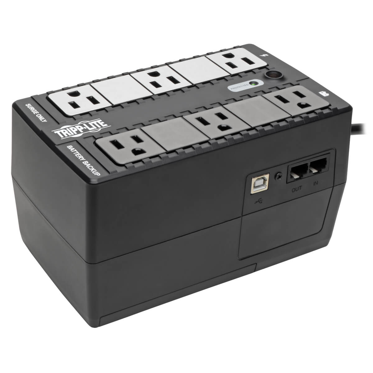 No-Break TRIPP-LITE INTERNET 350U - 350 VA, 180 W, Negro, Hogar y Oficina No-Break TRIPP-LITE INTERNET 350U - 350 VA, 180 W, Negro, Hogar y Oficina